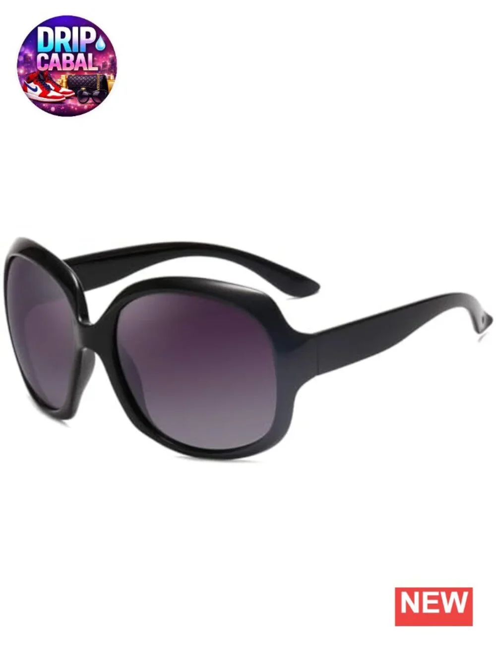 Women's Oversized Polarized Sunglasses Retro Classic Large Frame UV Protection